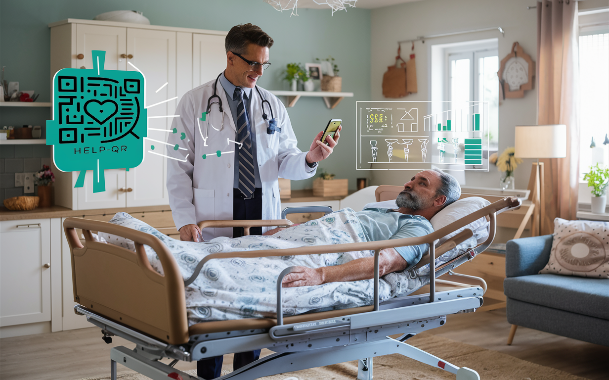 Ärzte können am Patientenbett sofort die medizinische Vorgeschichte einsehen.