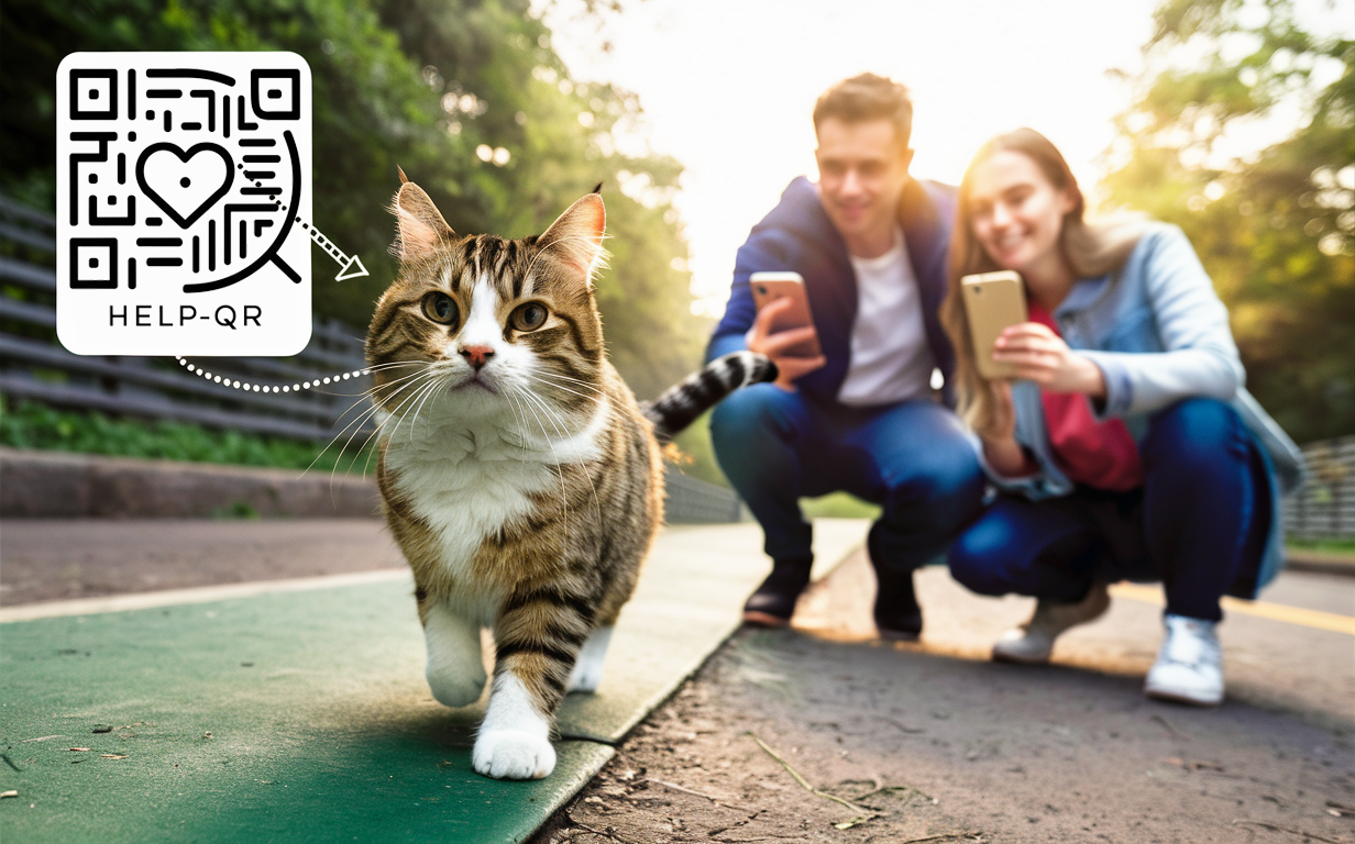 Auch Katzen lassen sich mit dem Code zuverlässig identifizieren.